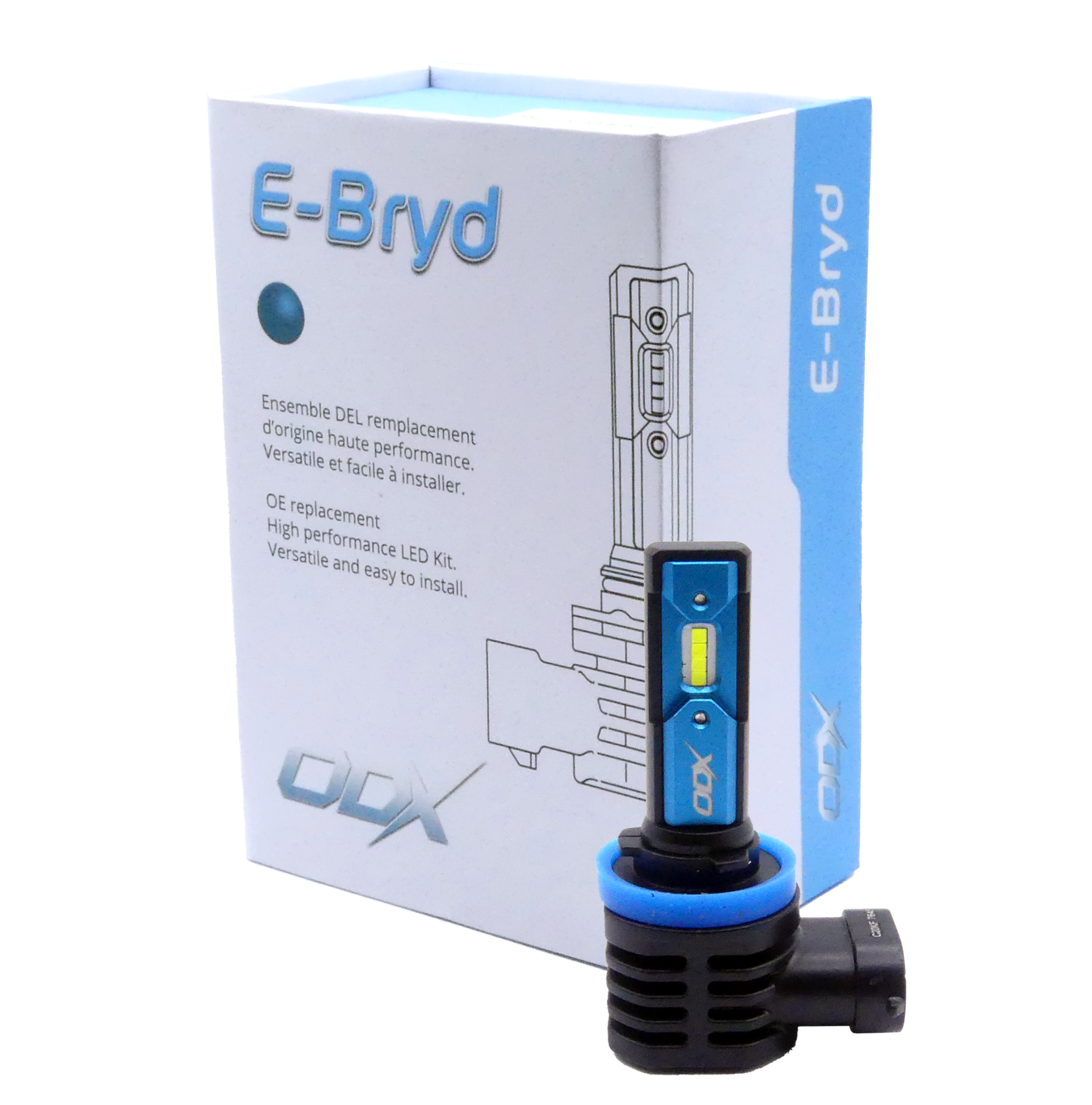 H11 AMPOULES DEL E-BRYD (PAIRE)