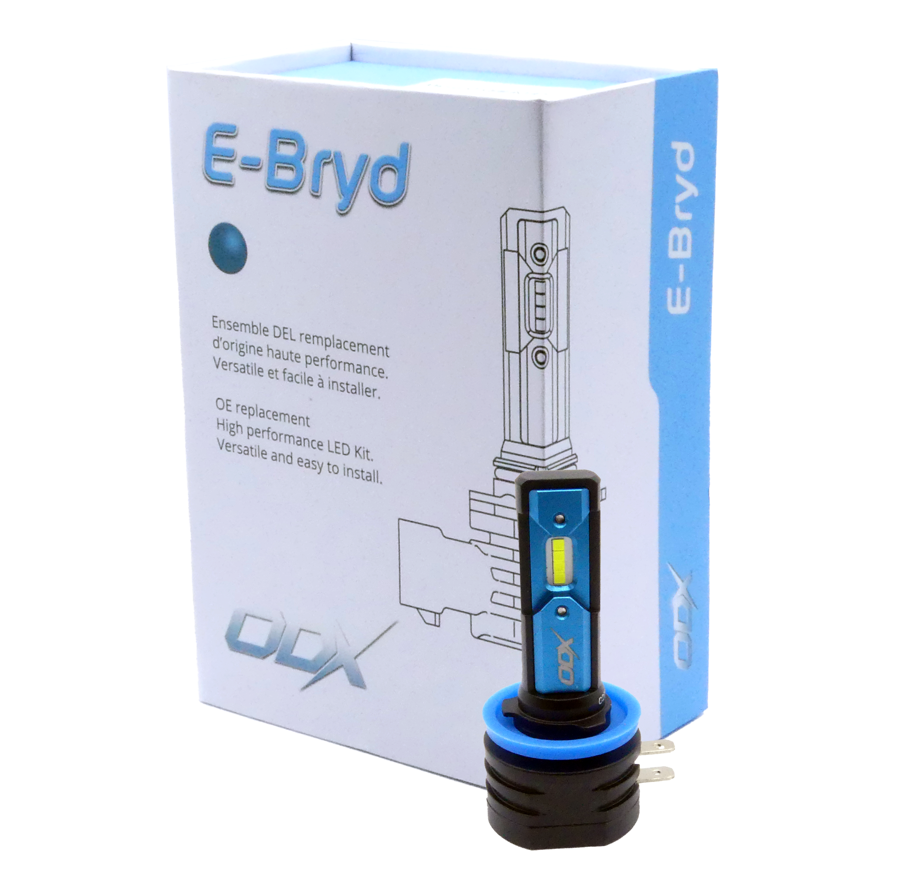 H11B E-BRYD LED BULB (BOX OF 2)