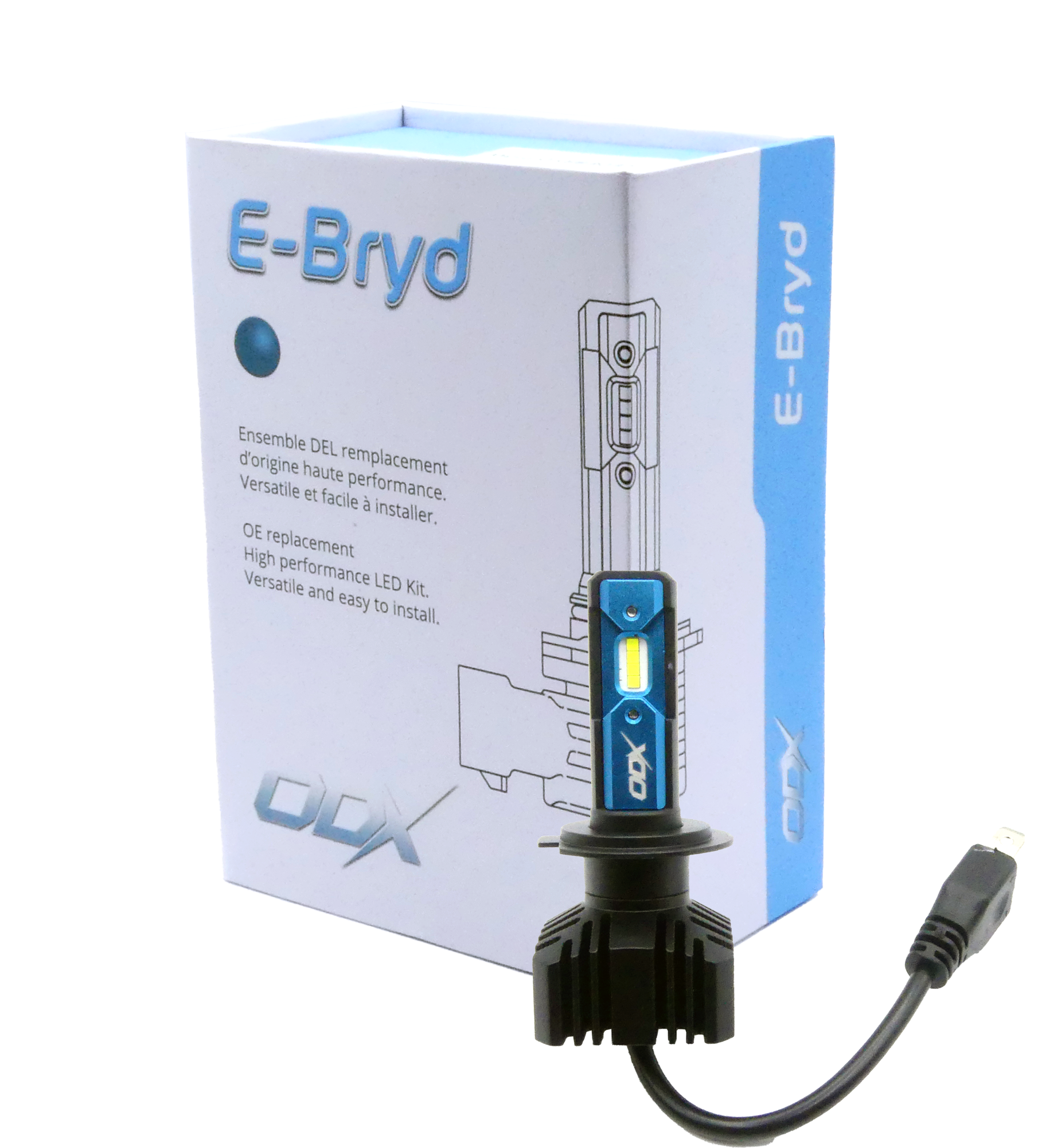 H7 AMPOULES DEL E-BRYD (PAIRE)