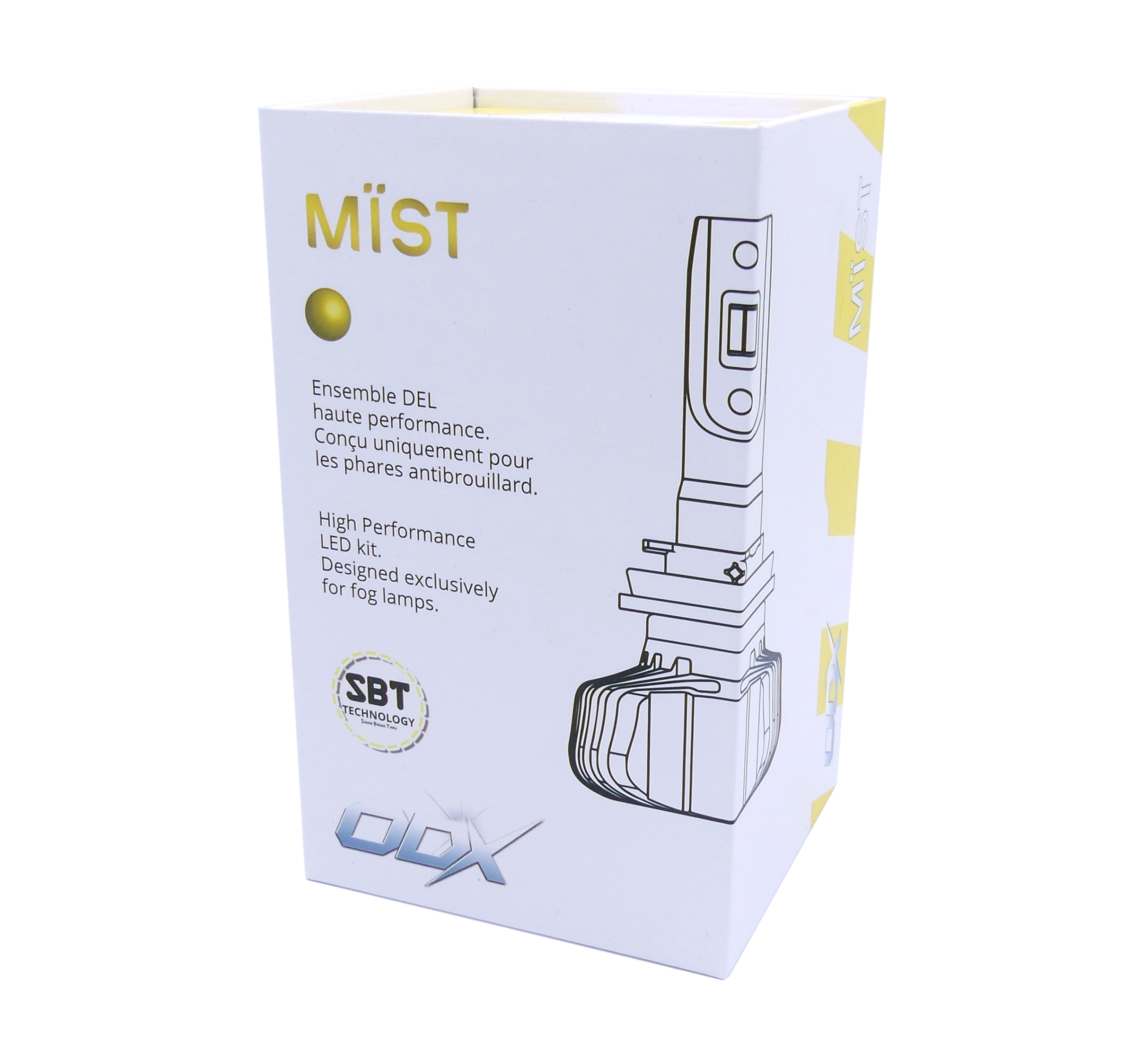 H11 AMPOULES DEL MIST (PAIRE + télécommande)